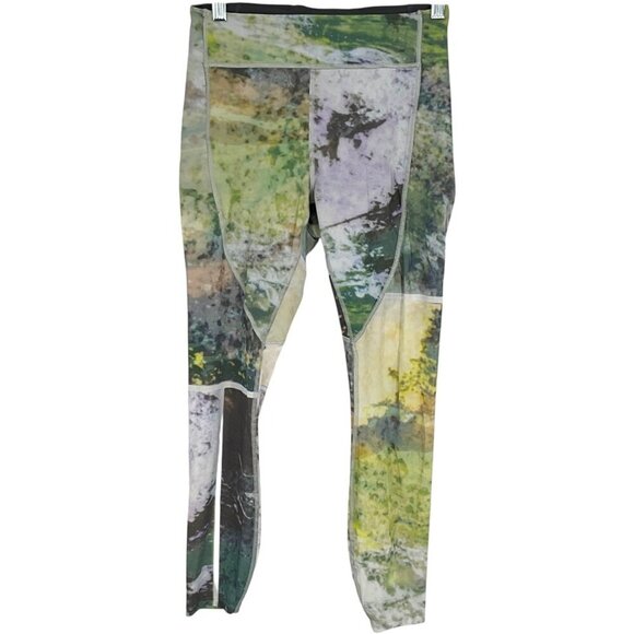 lululemon athletica Pants - Lululemon LAB Nulux And Mesh High Rise Tight 25" Apparition Multi Size 8